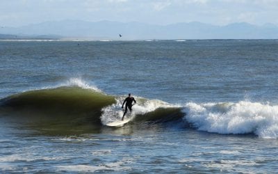 Surfing on the Long Beach Peninsula